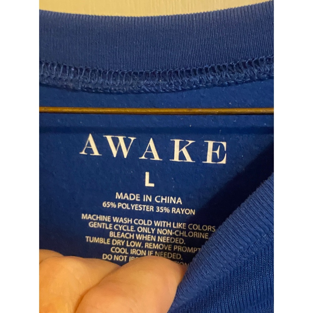 Awake Sweatshirt Womens Medium AOP Graphic Pull Over Lifestyle Streetwear - Picture 5 of 8